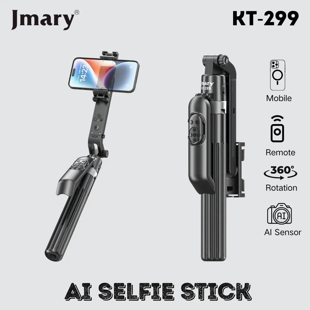 Jmary KT-299 AI Tracking Selfie Tripod