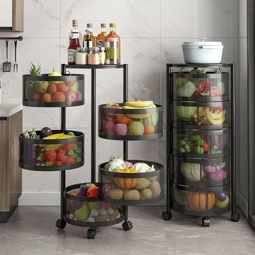 5 Layer Steel Kitchen Storage Organizer