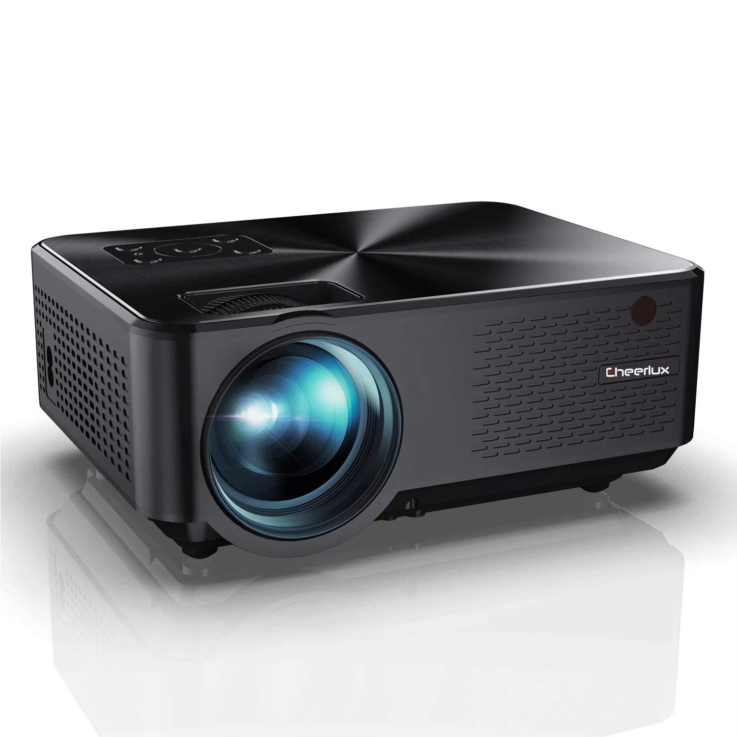 Cheerlux C9 Multimedia Projector with Dish Connection